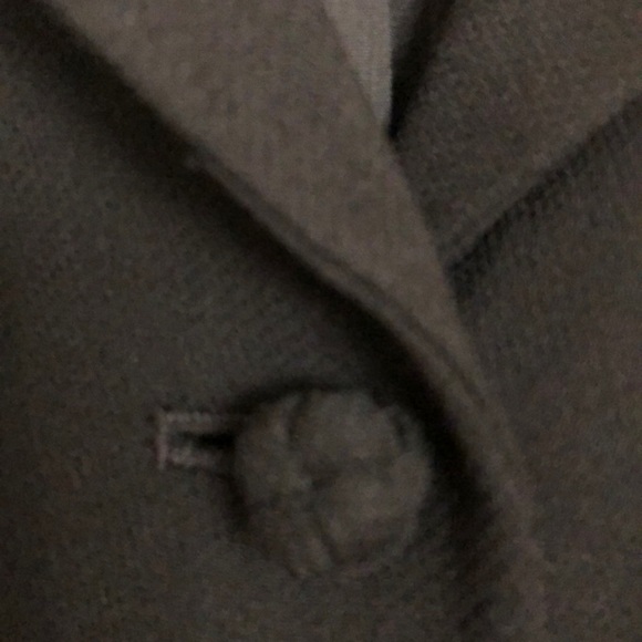 AnnTaylor fitted 3 button black blazer - Picture 3 of 5